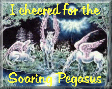 I Cheered for the Soaring Pegasus Team